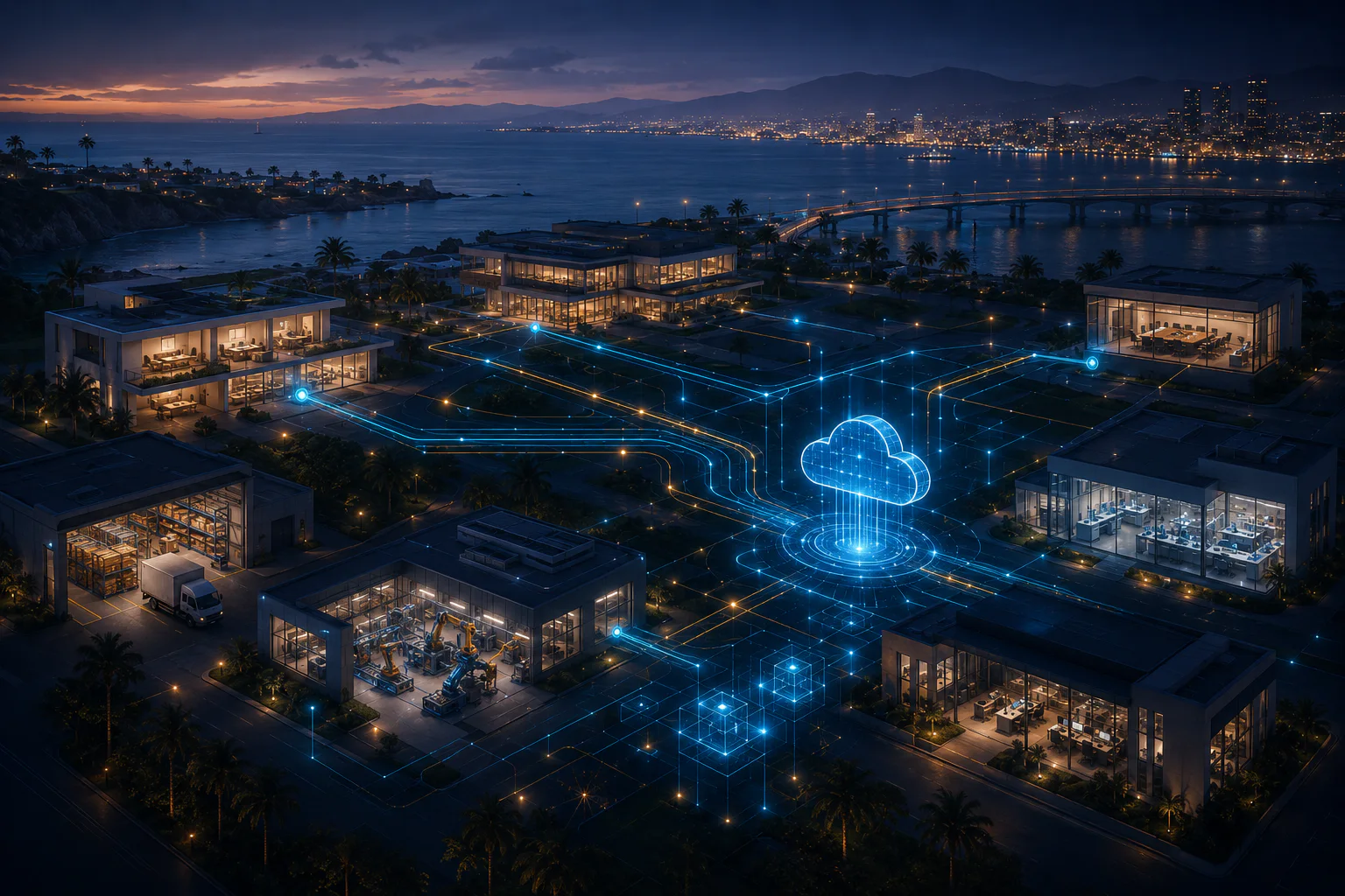 Connected San Diego professional, technology, life sciences, manufacturing, and multi-site business environments